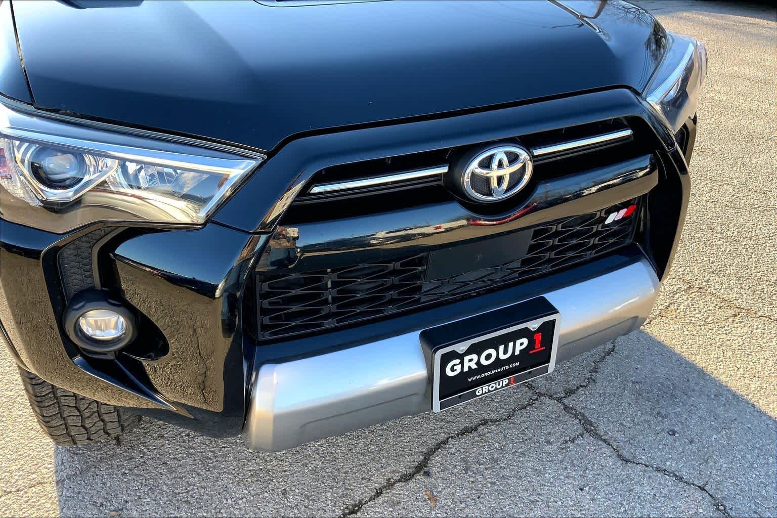 Used 2021 Midnight Black Metallic Toyota TRD Off Road image 29