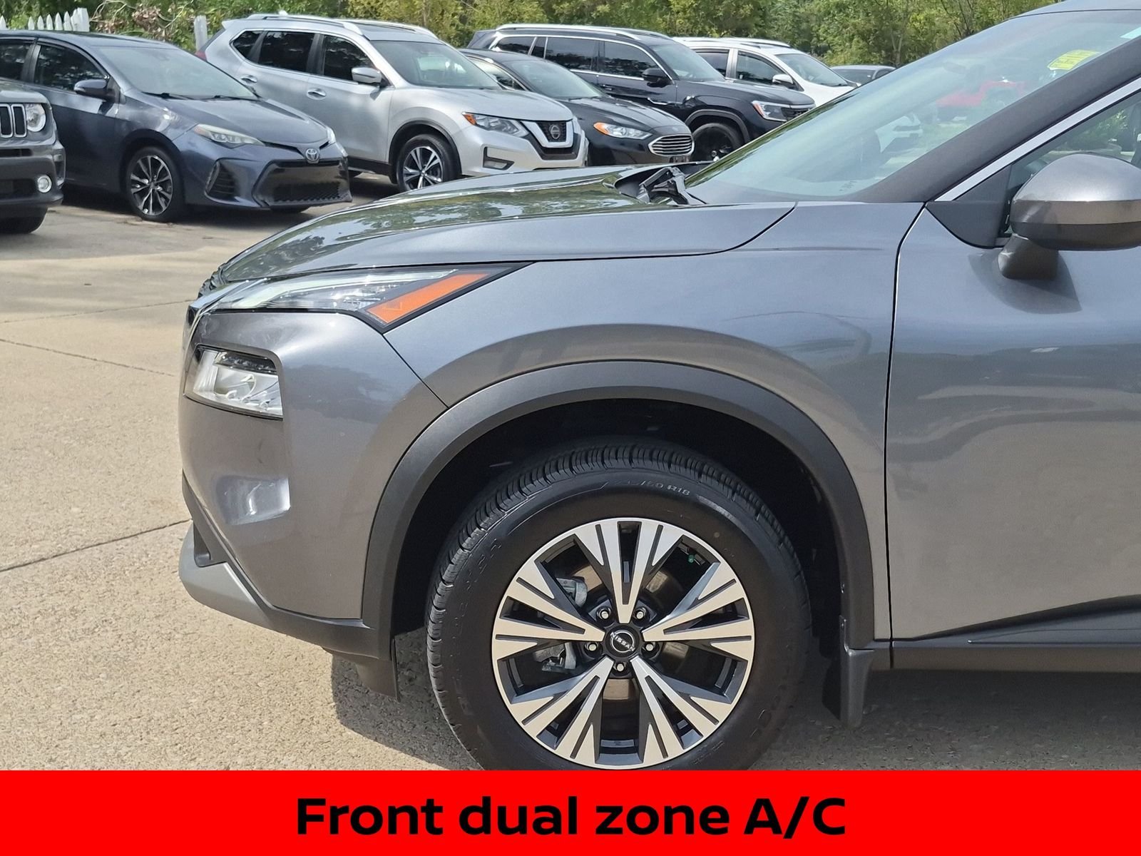 Certified Used 2023 Gun Metallic Nissan SV image 12