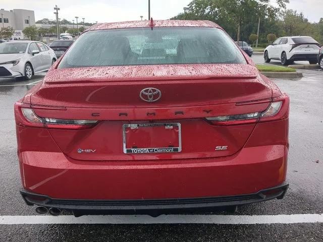 New 2026 Supersonic Red Toyota SE image 5