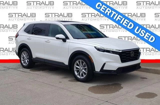 Used 2024 Platinum White Pearl Honda EX-L image 1