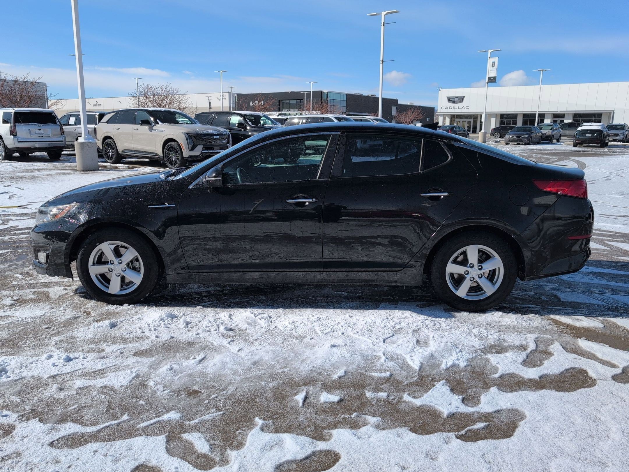 Used 2015 Kia Optima LX with VIN 5XXGM4A77FG514795 for sale in Salt Lake City, UT