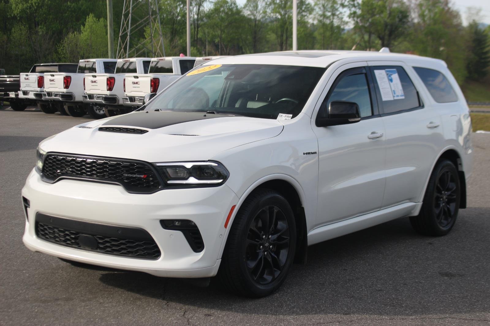 Used 2022 White Knuckle Clearcoat Dodge R/T Plus image 3