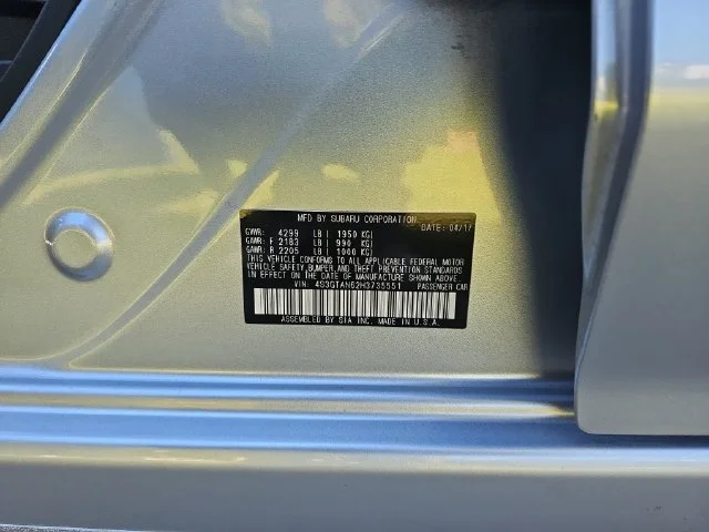 Used 2017 Silver Subaru 2.0i Limited image 33
