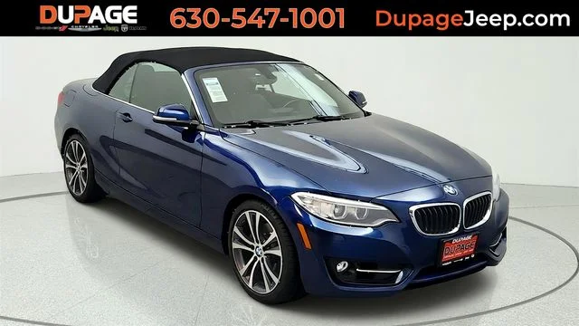 Used 2016 Blue BMW 228i xDrive image 1