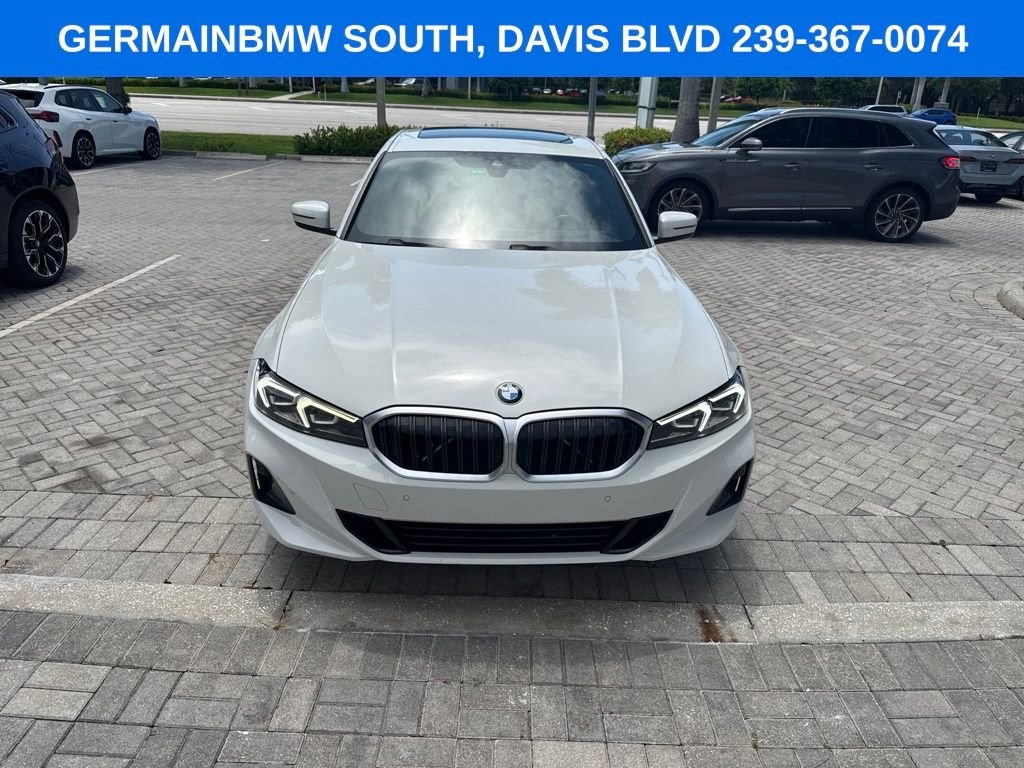 Certified Used 2023 Alpine White BMW 330i image 2