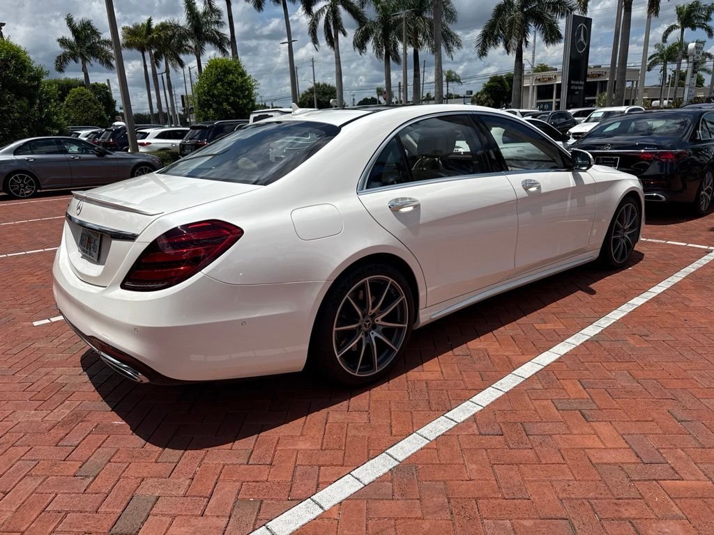 Certified Used 2020 White Mercedes-Benz S 560 image 8