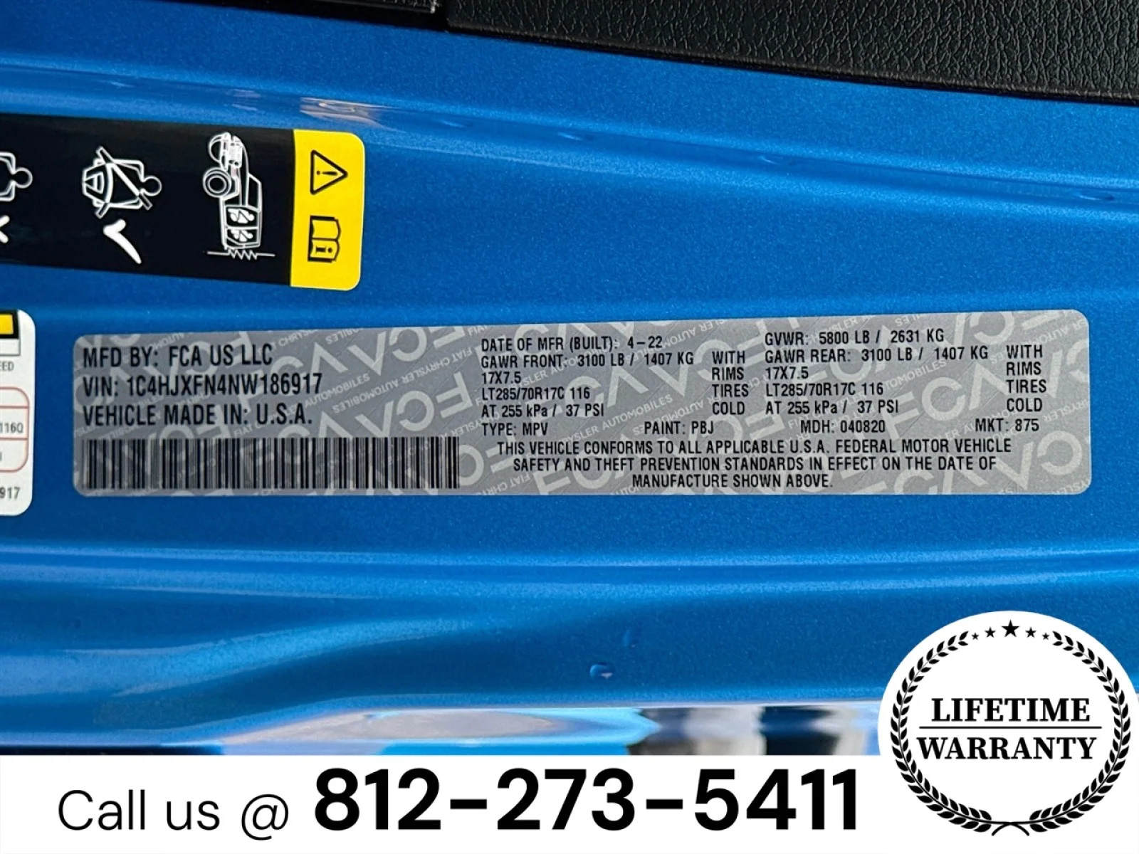 Used 2022 Blue Jeep Unlimited Rubicon image 33