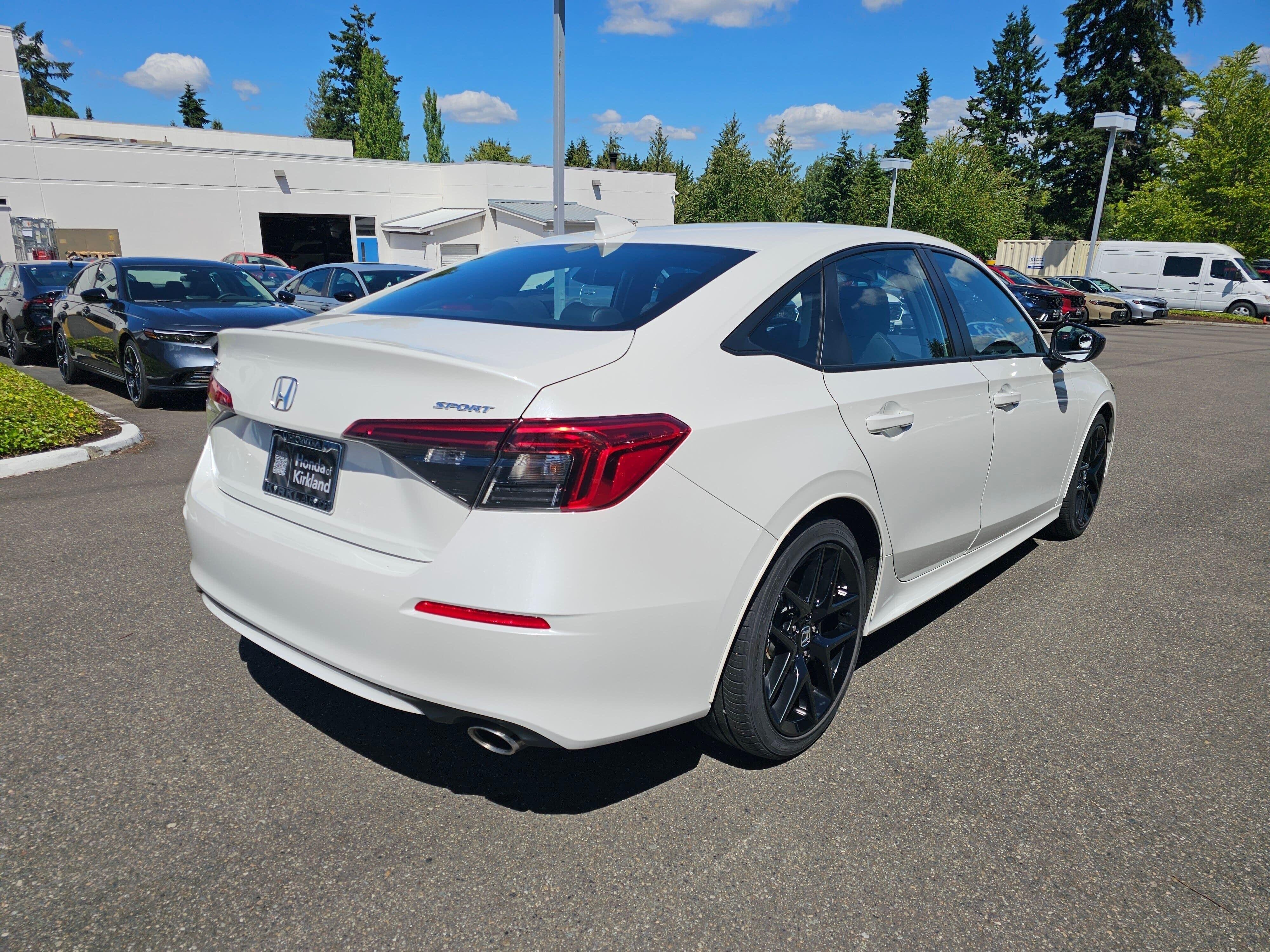 Used 2023 Platinum White Pearl Honda Sport image 7