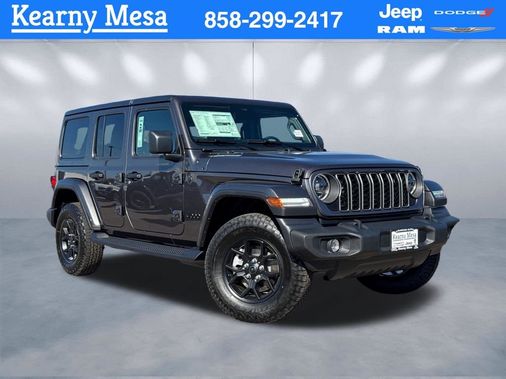 New 2026 Granite Crystal Metallic Clearcoat Jeep Sport S image 1