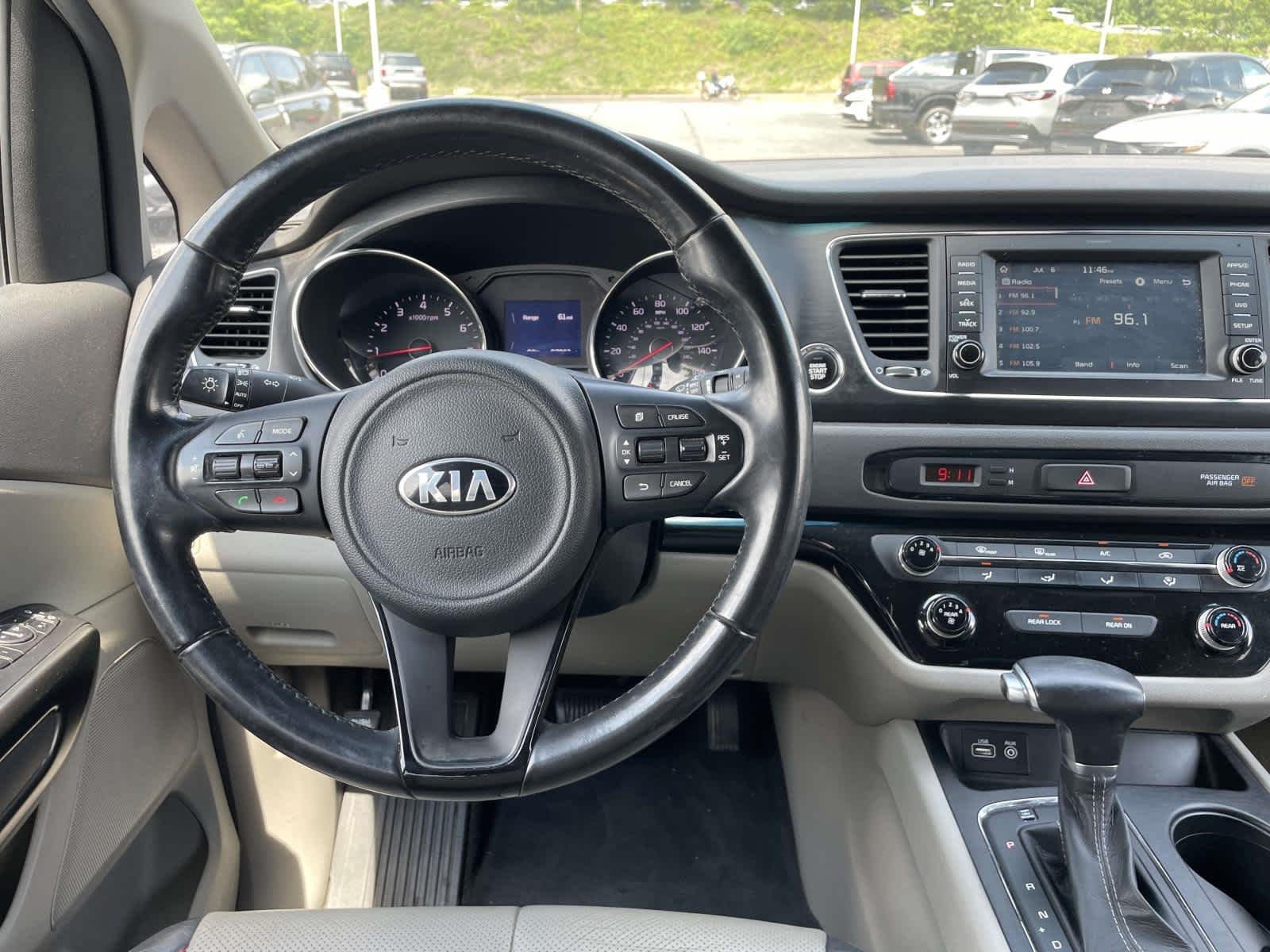 Used 2017 Bright Silver Kia LX image 2