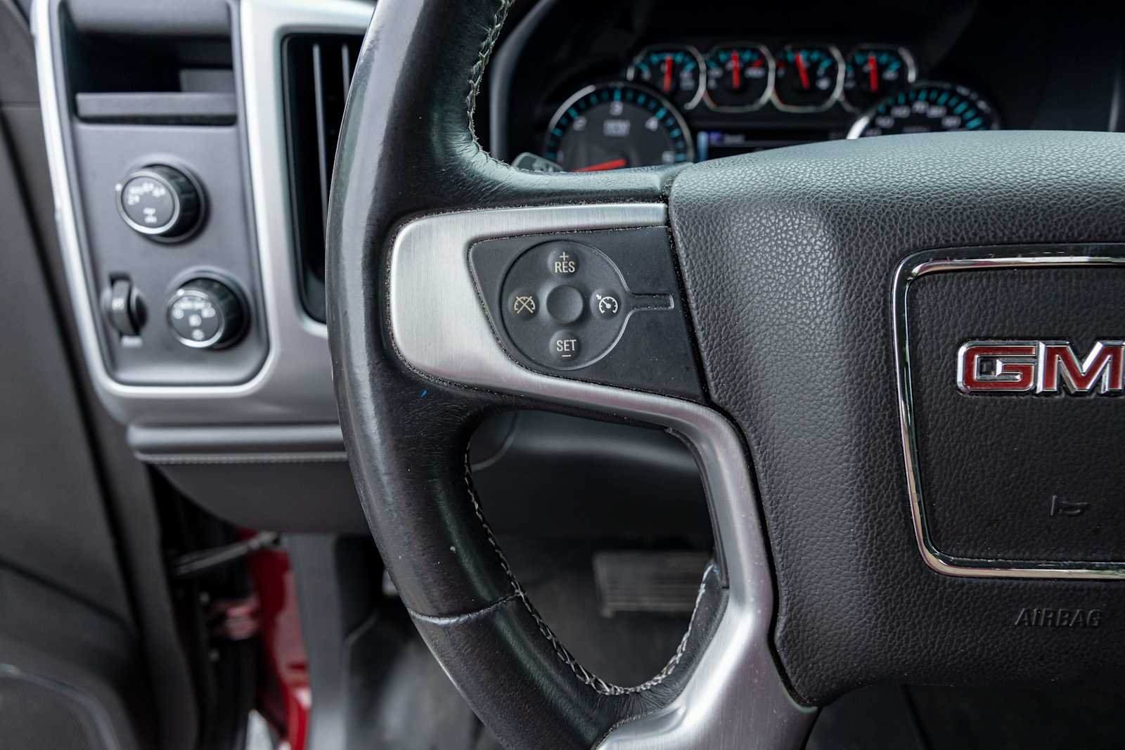 Used 2017 Crimson Red Tintcoat GMC SLT image 18