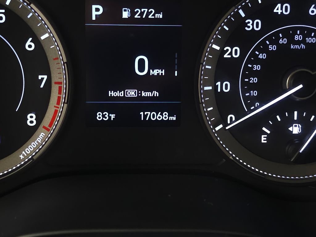 Certified Used 2022 Black Noir Pearl Hyundai SEL image 21