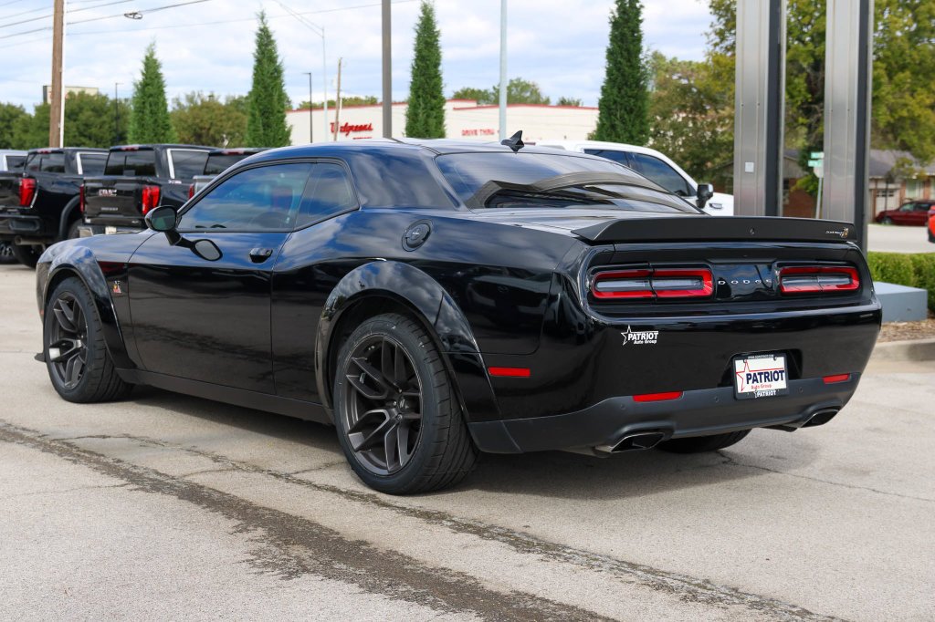 Used 2022 Black Dodge R/T Scat Pack Widebody image 5