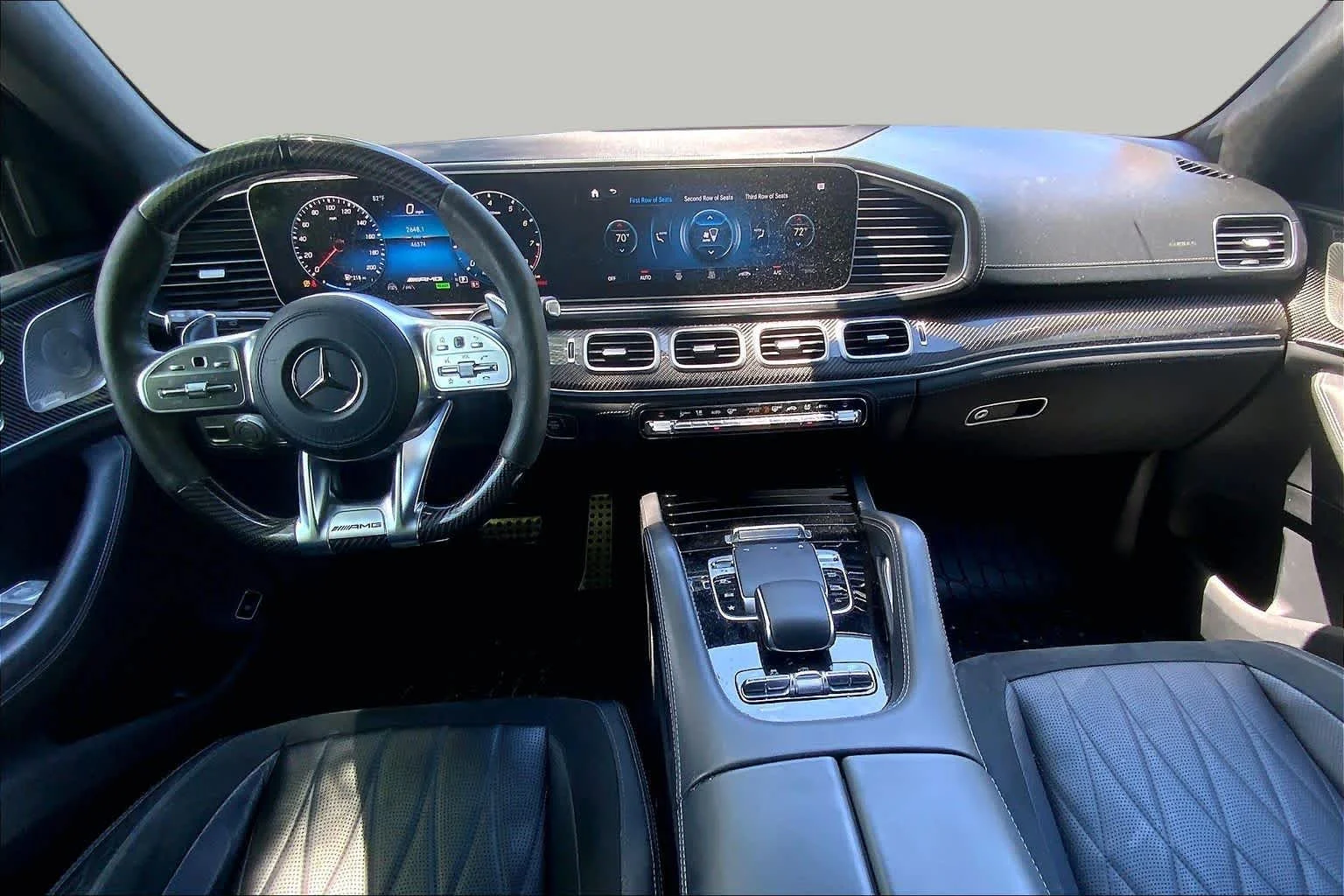 Used 2022 Obsidian Black Metallic Mercedes-Benz AMG® GLS 63 image 15