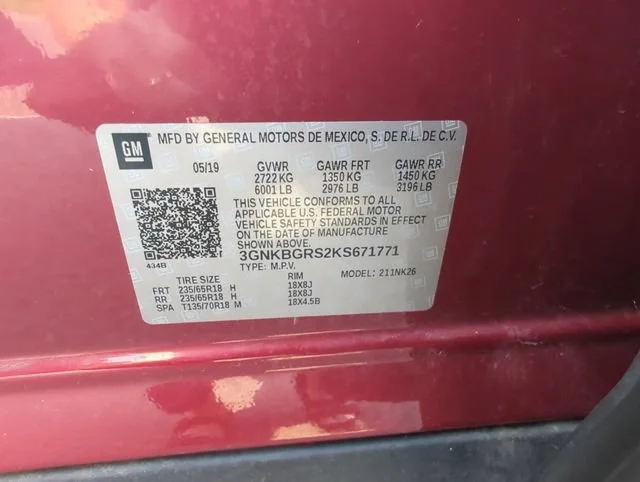 Used 2019 CAJUN RED TINTCOAT Chevrolet  image 18