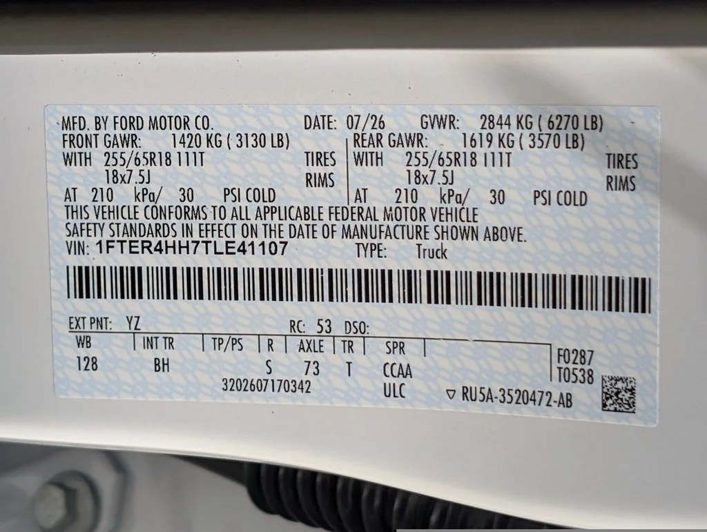 New 2026 Oxford White Ford XLT image 27