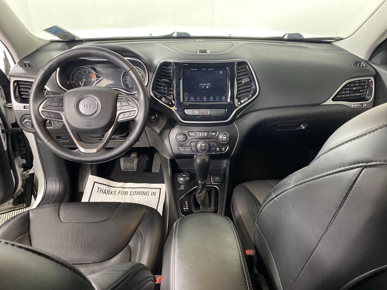 Used 2020 Bright White Clearcoat Jeep Limited image 26