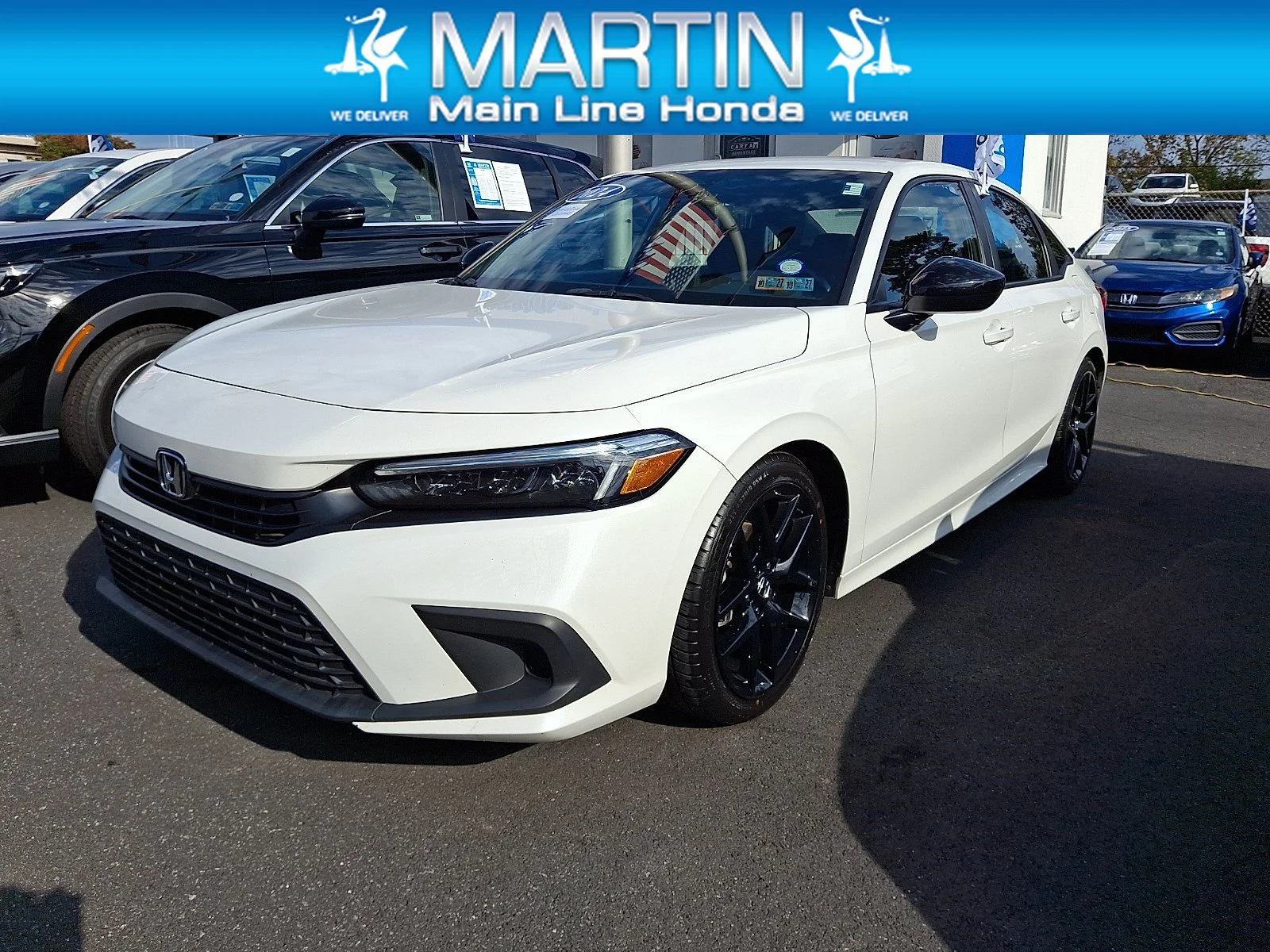 Certified Used 2024 Platinum White Pearl Honda Sport image 11