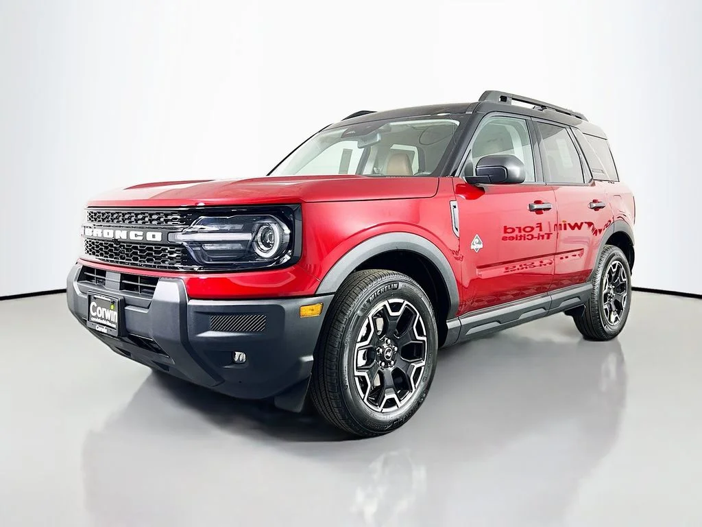New 2026 Ruby Red Metallic Tinted Clearcoat Ford Outer Banks image 5