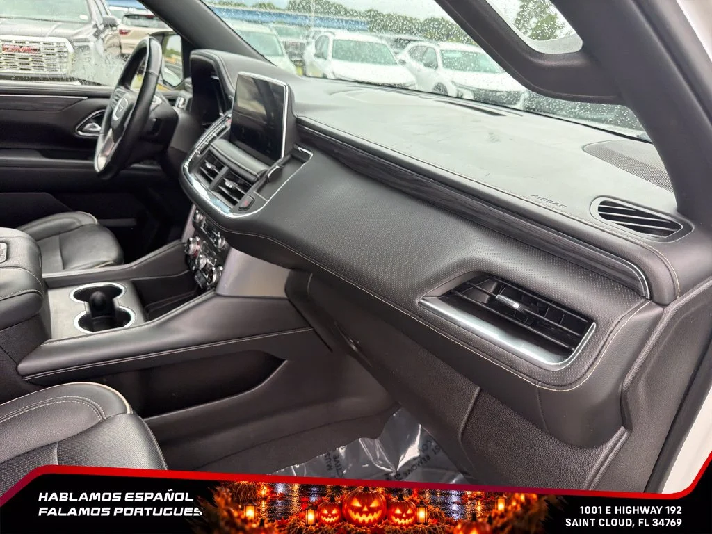 Used 2022 WHITE FROST TRICOAT GMC SLT image 37