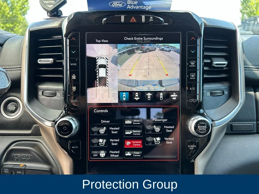 Used 2019 Patriot Blue Pearlcoat Ram Laramie image 24