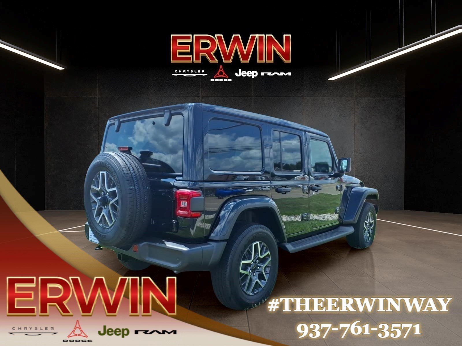 New 2026 Black Clear-Coat Exterior Paint Jeep Sahara image 5