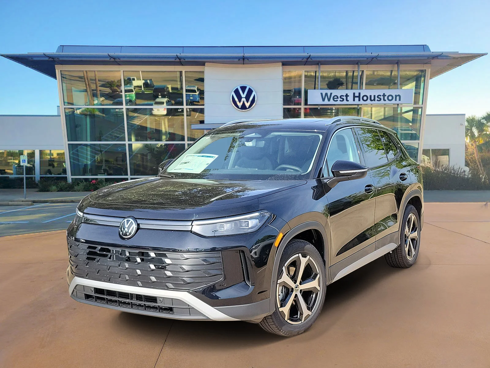 New 2026 Black Volkswagen SE image 1
