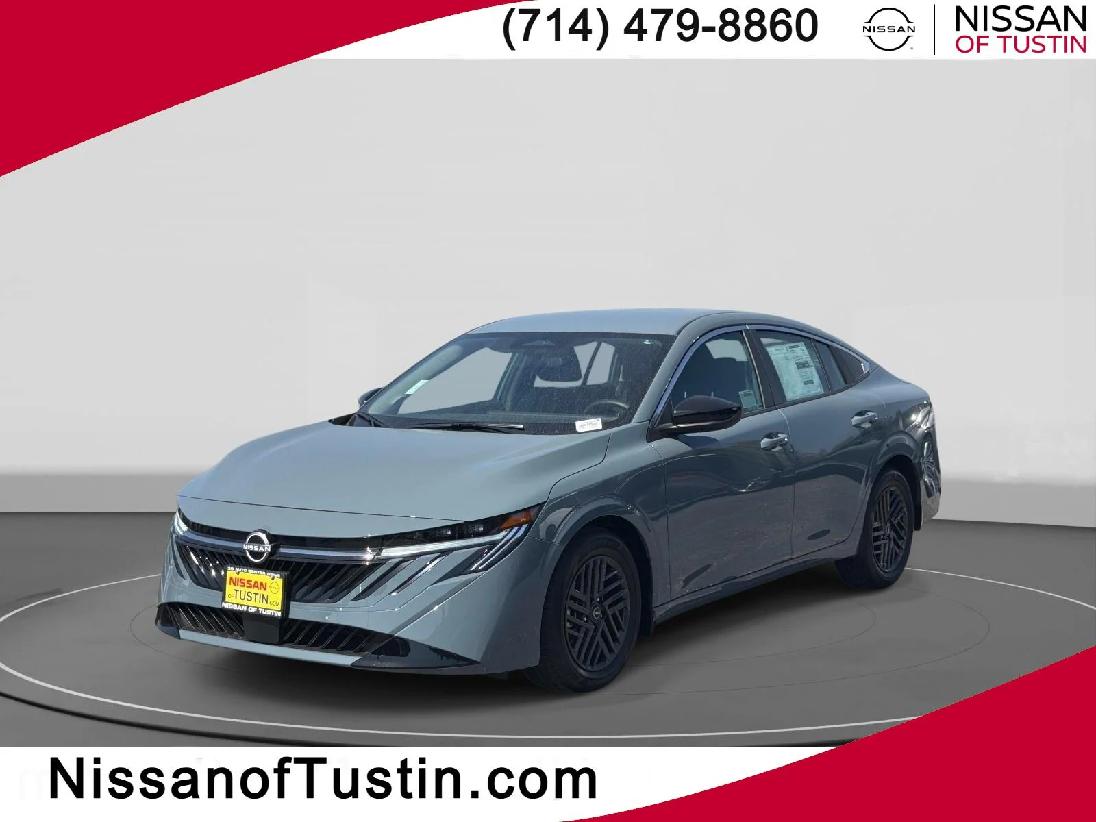 New 2027 Atlantic Gray Metallic Nissan SV image 1