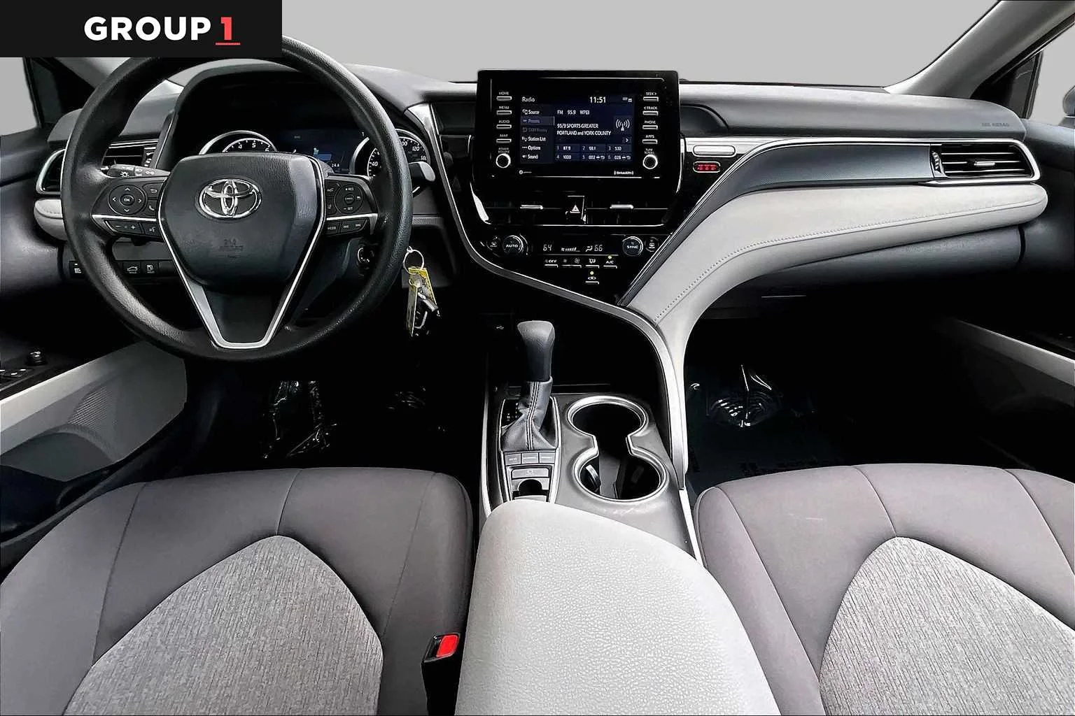 Used 2023 Midnight Black Metallic Toyota LE image 16