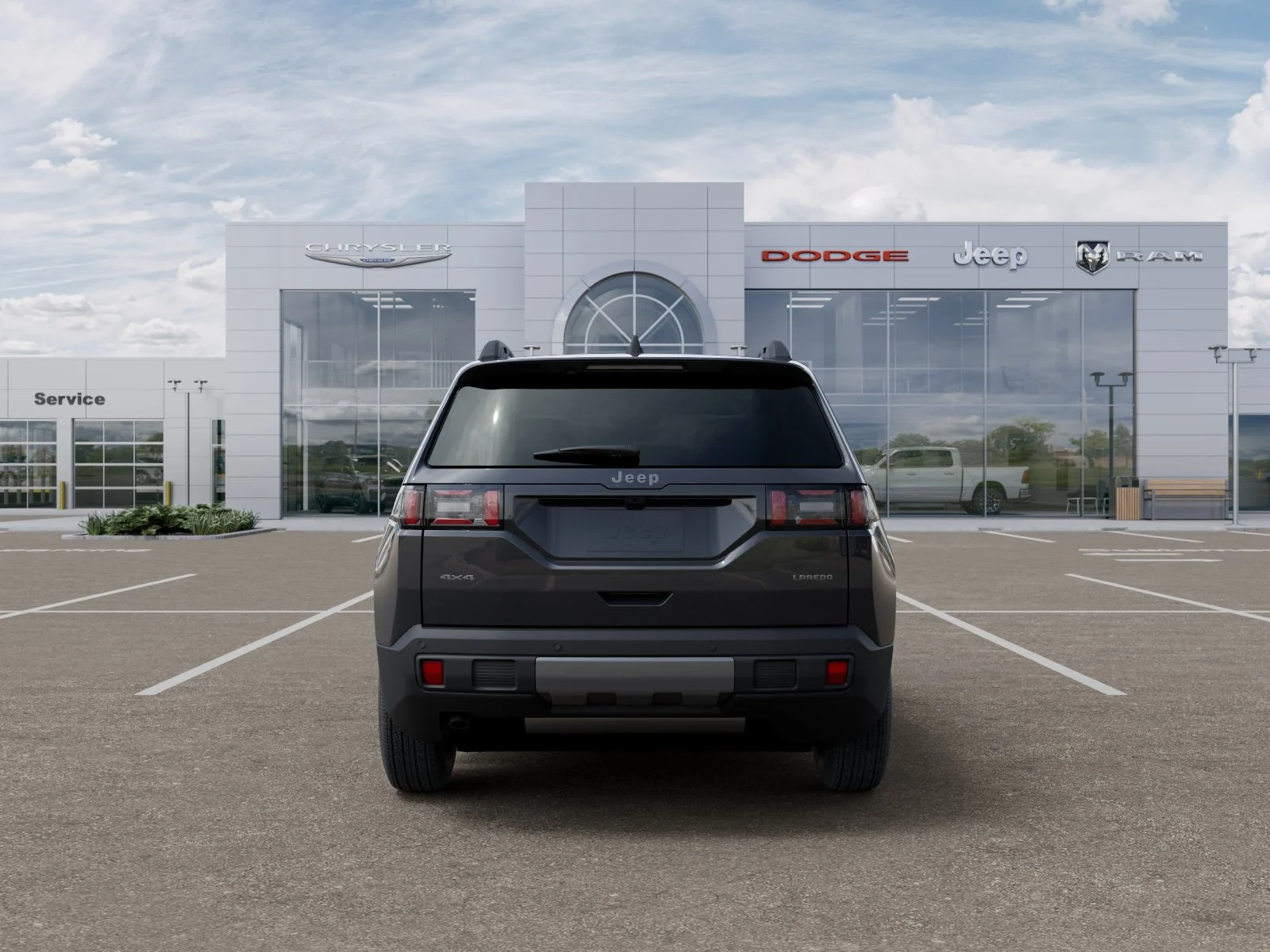 New 2026 Sting-Gray Clear-Coat Exterior Paint Jeep Laredo image 35