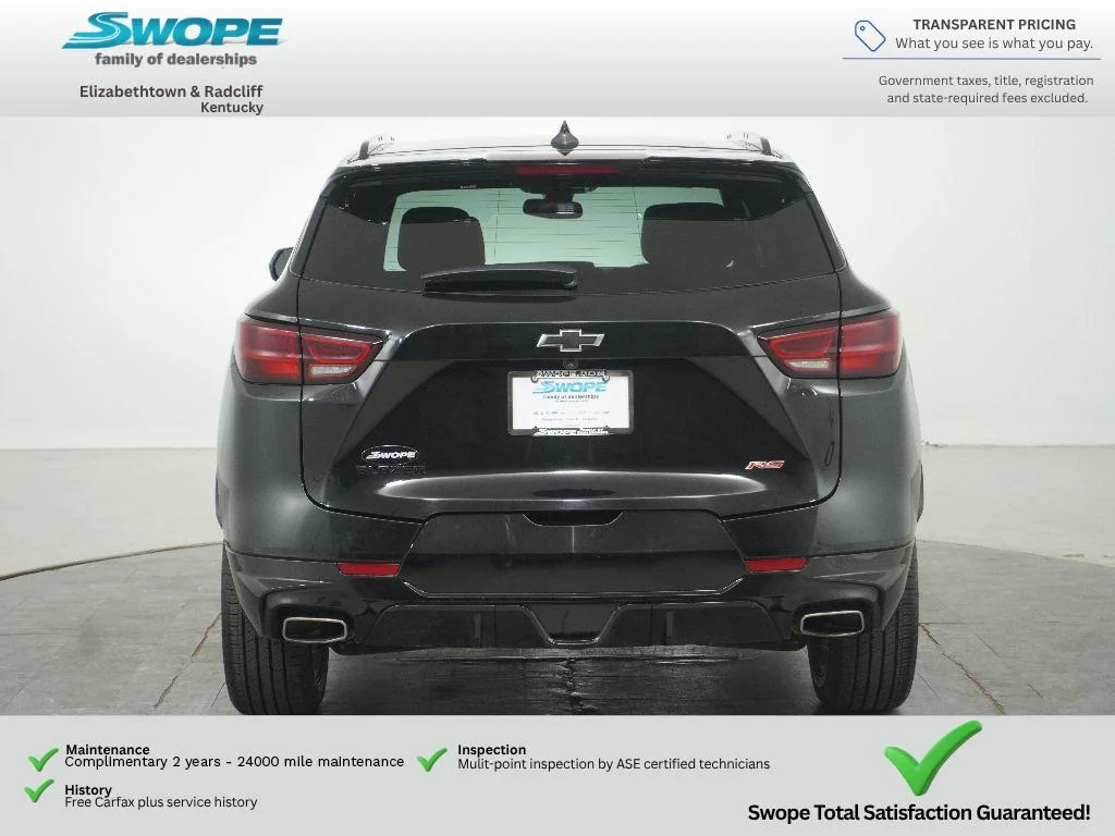 Used 2023 BLACK Chevrolet RS image 5