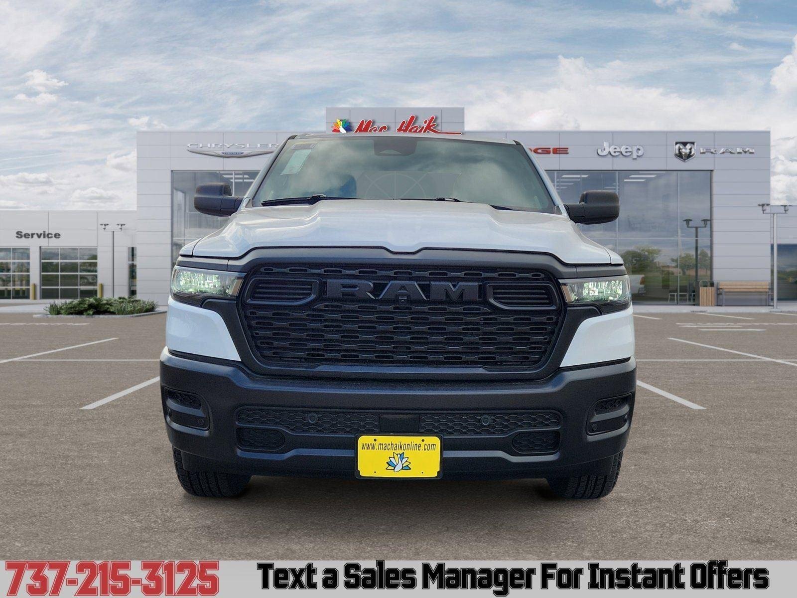 New 2026 Bright White Clear-Coat Exterior Paint RAM Tradesman image 8