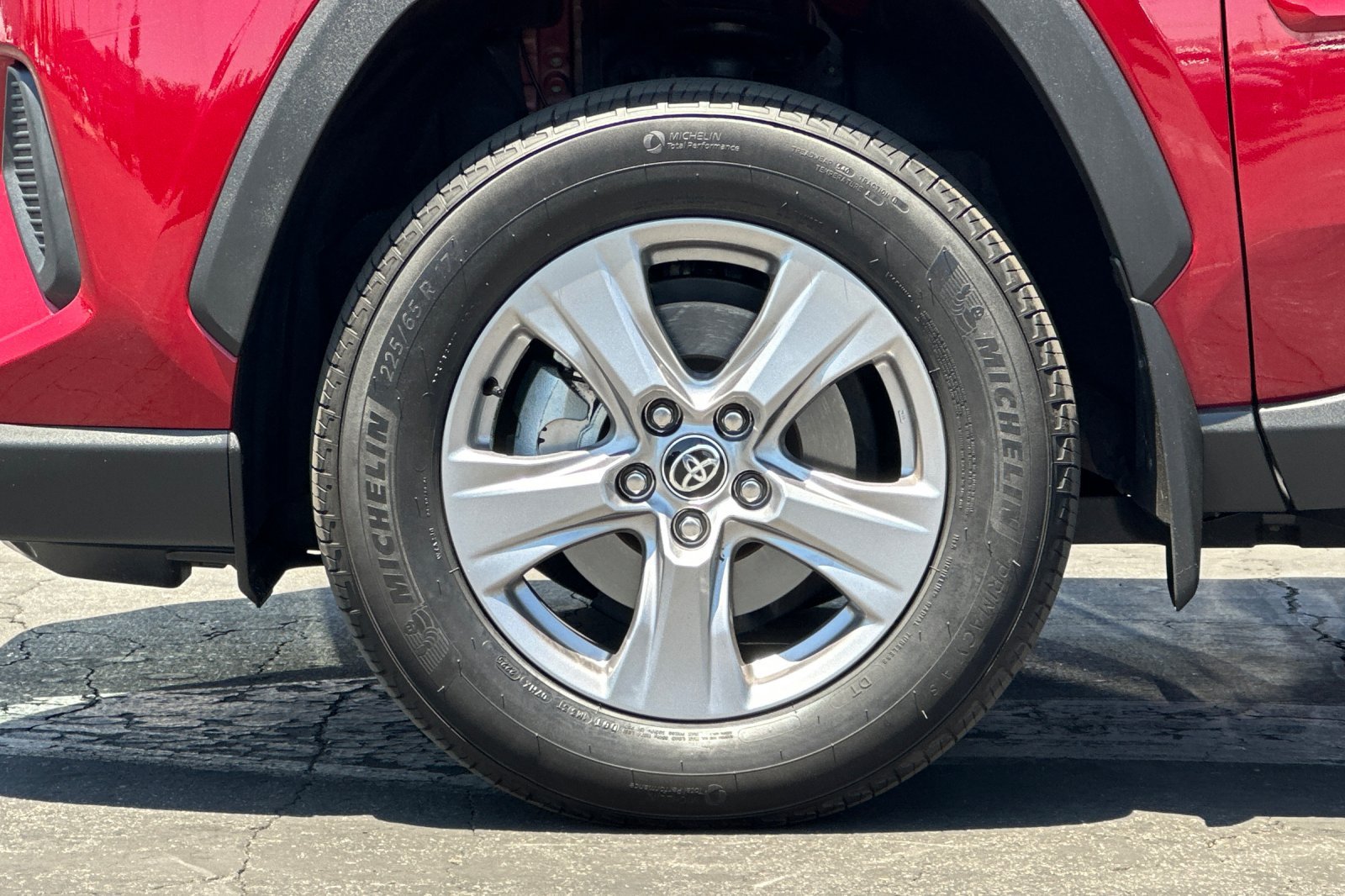 Certified Used 2025 Ruby Flare Pearl Toyota XLE image 26