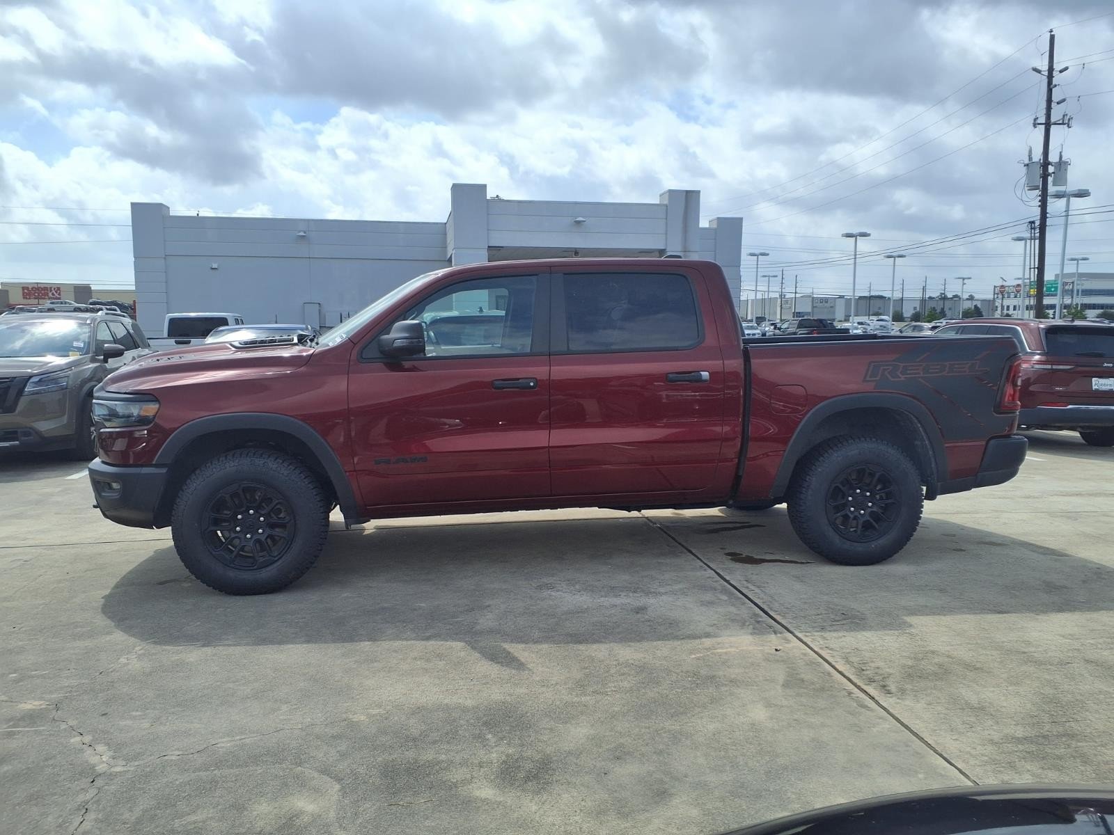2025 Ram 1500 Rebel Red at Robbins Nissan