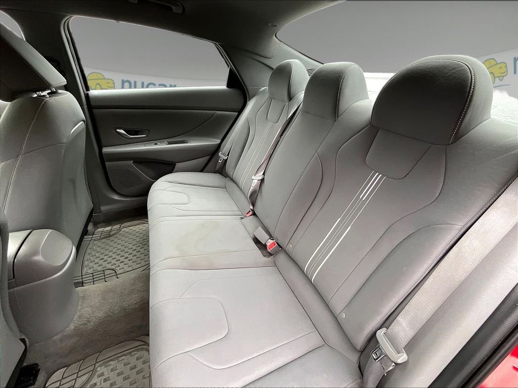 Used 2023 Scarlet Red Pearl Hyundai SEL image 14