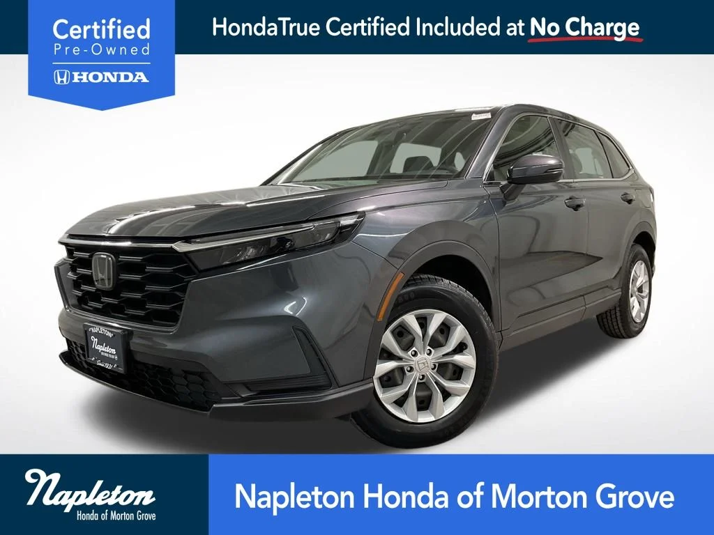 Certified Used 2023 Meteorite Gray Metallic Honda 1.5T AWD LX image 1