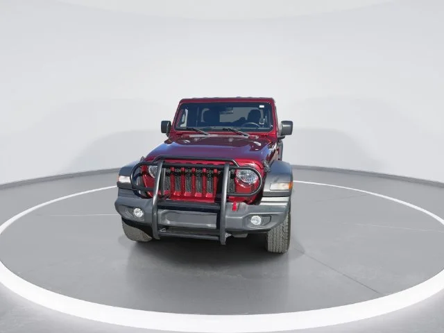 Used 2021 Red Jeep Unlimited Sport S image 3