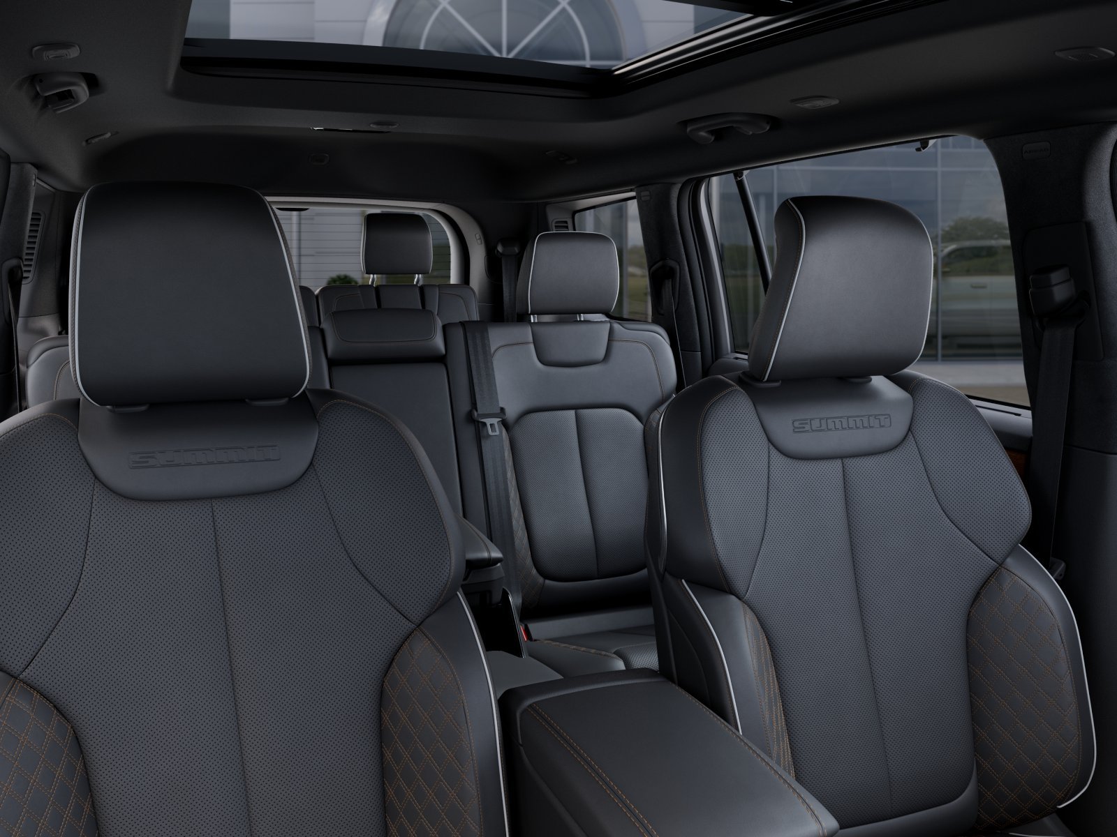 New 2027 Bright White Clear-Coat Paint Jeep Summit image 47
