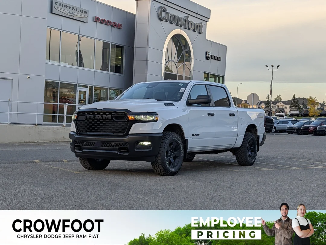 New 2026 White RAM Warlock - - 4x4 - 3.0L Hurricane Twin Turbo - E-Locker Axle - 18 Black Wheels & More! image 1