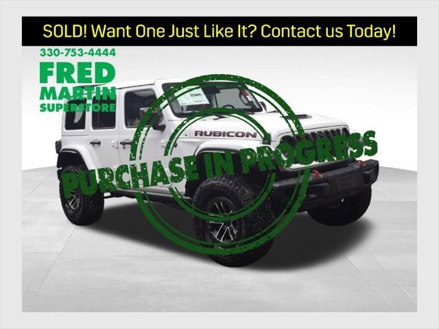 New 2026 Bright White Clear-Coat Exterior Paint Jeep Rubicon X image 1
