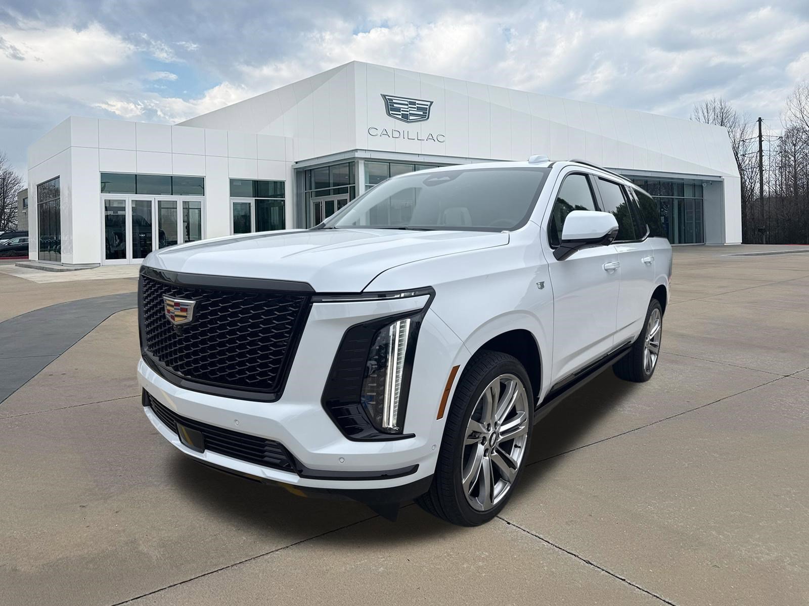 New 2026 Vibrant White Tricoat Cadillac Platinum Sport image 7