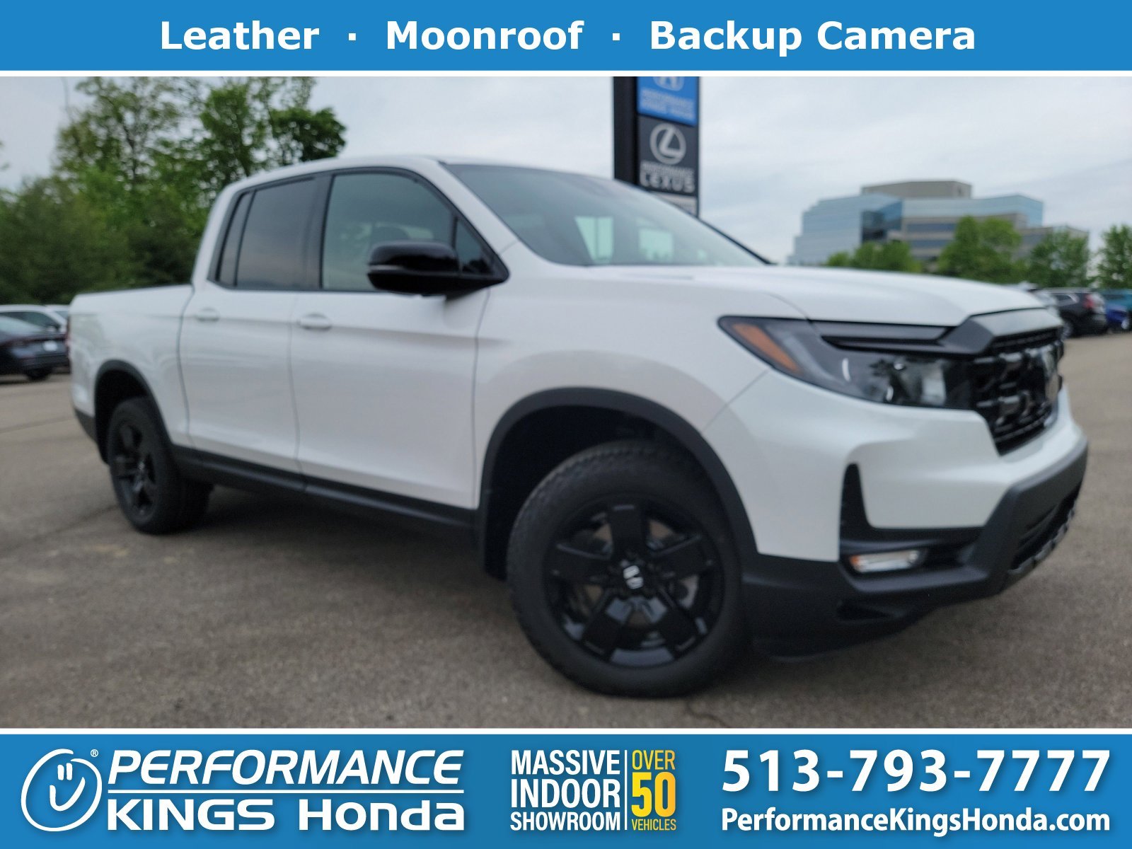 New 2026 Platinum White Pearl Honda Black Edition image 1