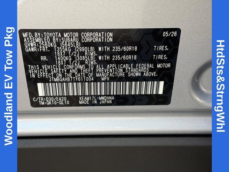 New 2026 Steel Toyota bZ Woodland Premium image 23