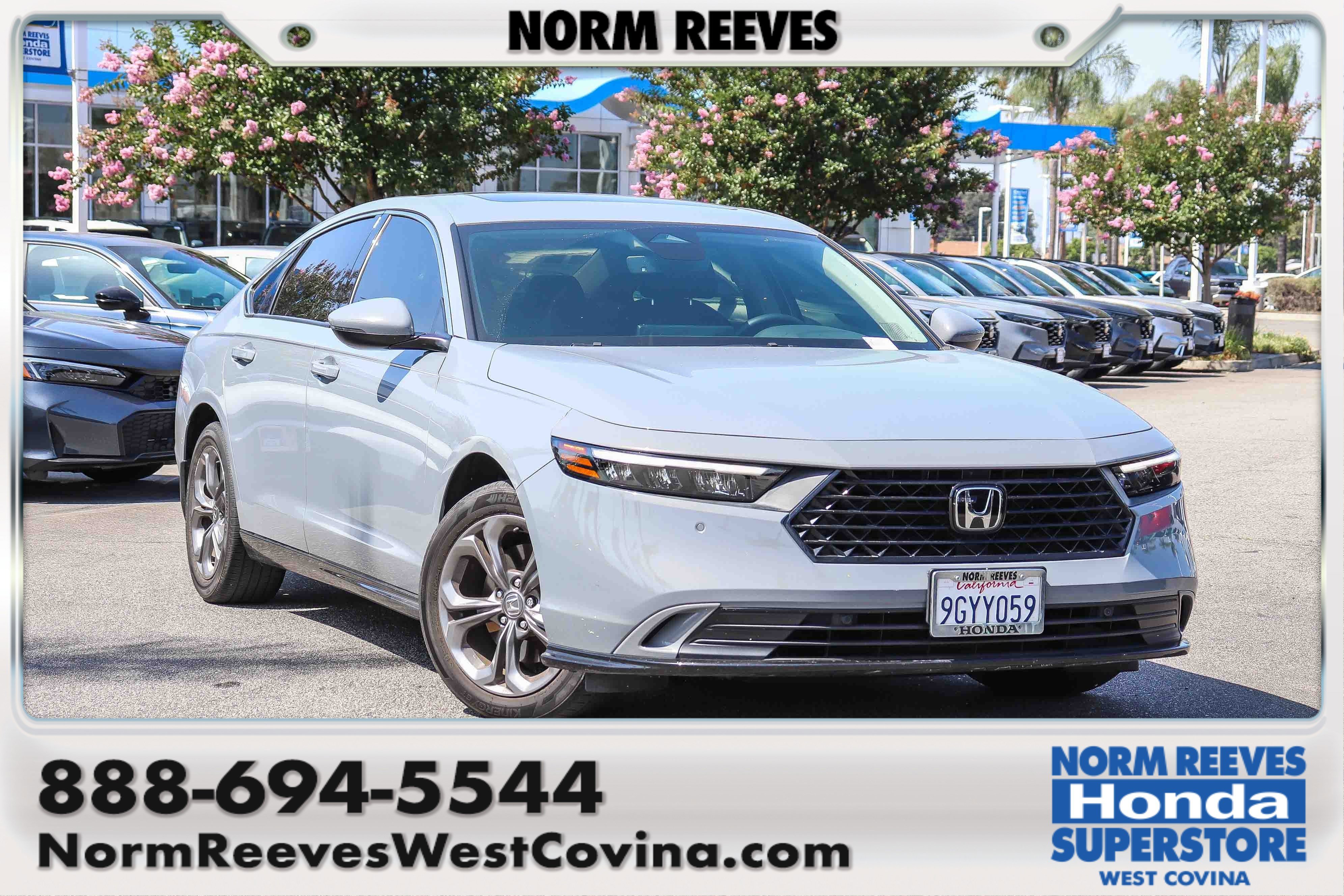 Certified Used 2023 Gray Honda EX-L image 1