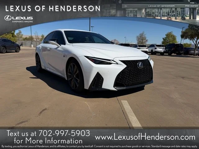 Certified Used 2025 White Lexus 300 image 1