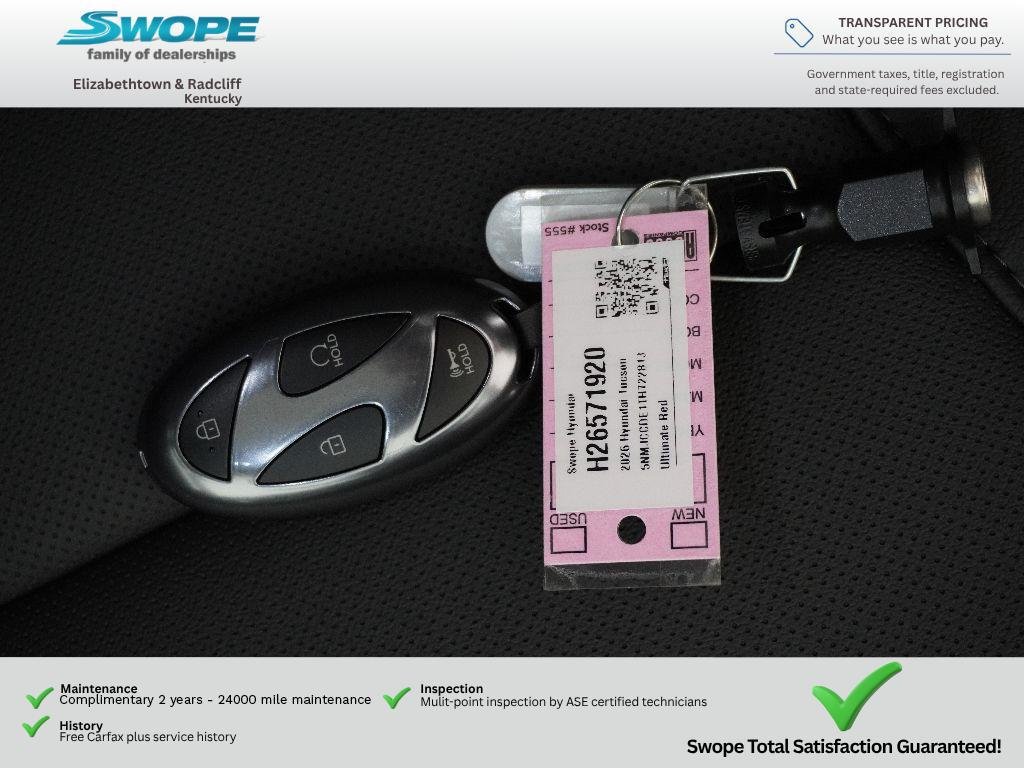 New 2026 Ultimate Red Hyundai SEL Premium AWD image 31