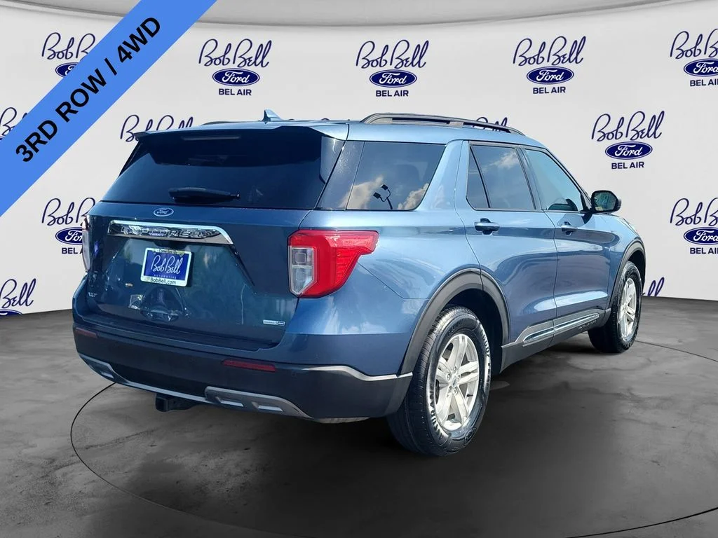 Used 2020 Blue Ford XLT image 7