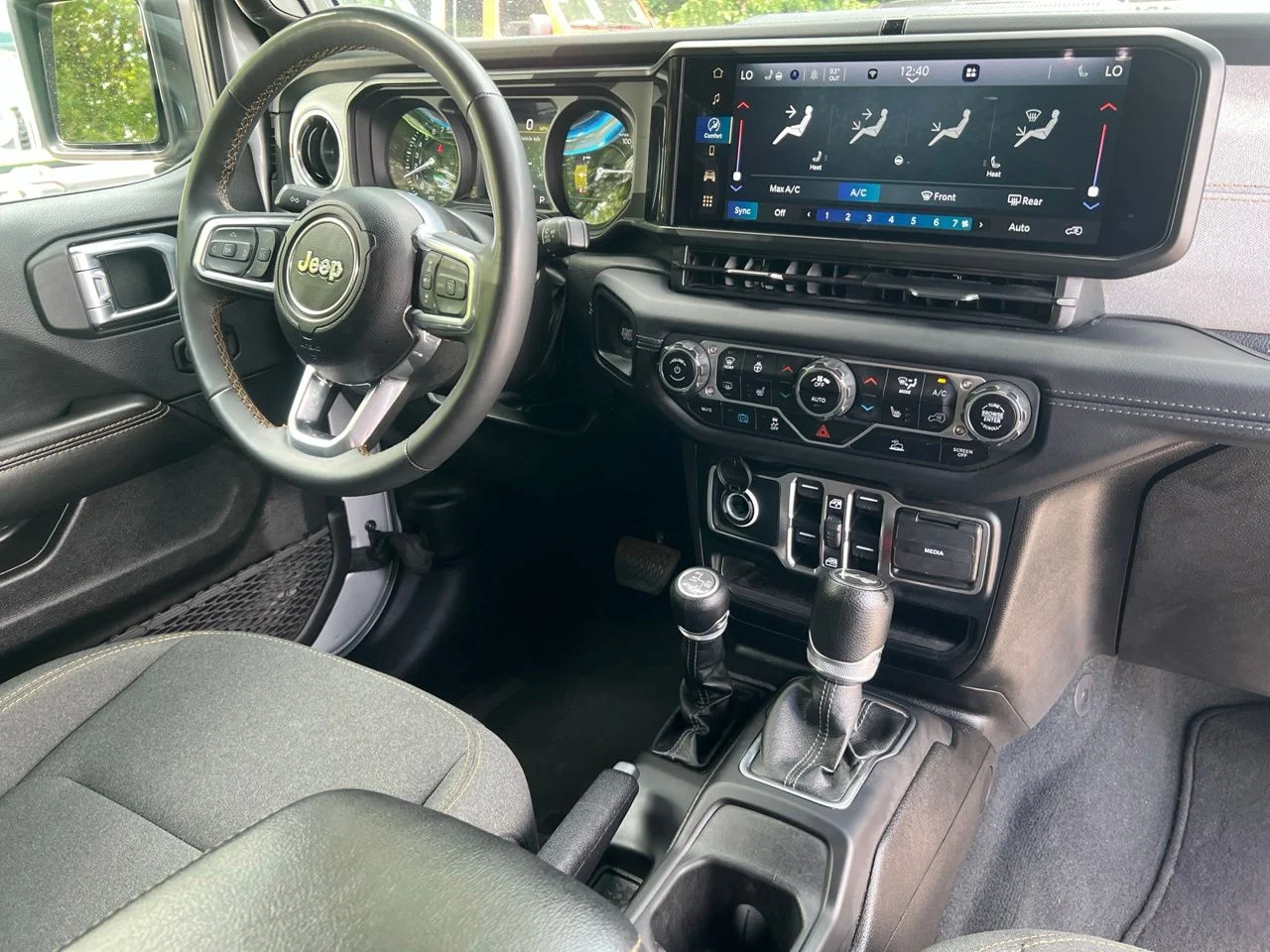 Used 2024 Silver Jeep Sahara 4xe image 25