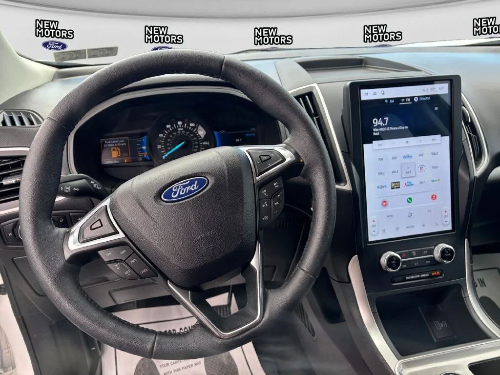 Used 2024 White Metallic Ford SEL image 11