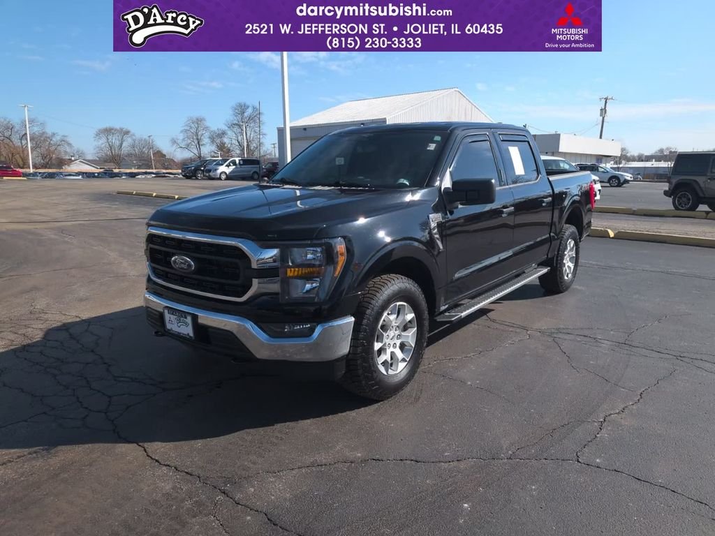 Used 2023 Black Ford XLT image 1